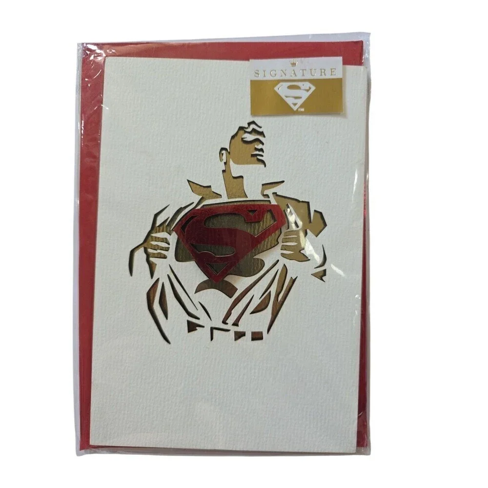Hallmark Superman Husband Valentine's Day Card Lot